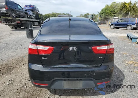 2014 Kia Rio Lx z USA, uszkodzony, nr VIN KNADM4A38E6403604